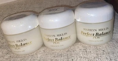 Paquete de 3 Marilyn Miglin Perfect Balance PDS Oxígeno 600 Humedad Óptima 4oz NUEVO Foto 1 de 4