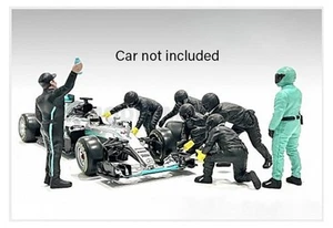 AMERICAN DIORAMA 76557 FIGURES - F1 SET 2 2022 - DIORAMA PIT-STOP SET 7 X MECCAN - Imagen 1 de 2