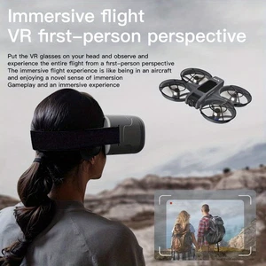 [Brand New Quadcopter Drone] Brand New Quadcopter Drone: VR Glasses, HD Dual - Picture 1 of 9
