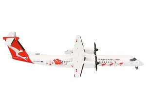Modellino aereo pressofuso Bombardier Q400 2023 - QantasLink Dasher-8 livrea 1/20... - Foto 1 di 3