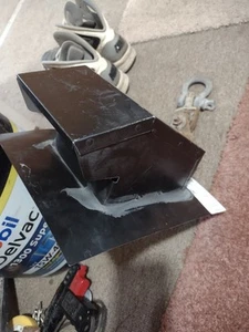 Master Flow 5 Inch Gooseneck Vent Black - Picture 1 of 5
