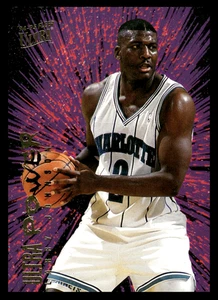 1994-95 Fleer Ultra Larry Johnson #3 Charlotte Hornets Power NBA Basketball - Picture 1 of 2