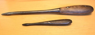 Vintage Perfect Handle Screwdrivers, 11" Irwin (U.S.A.) And  5" Made In Germany - Image 1 of 4