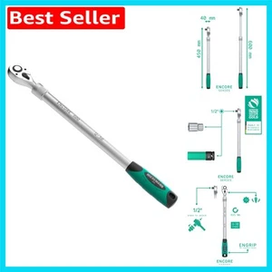 High-Precision 1/2'' Telescopic Ratchet - Extendable with Self-Locking Handle - Picture 1 of 11
