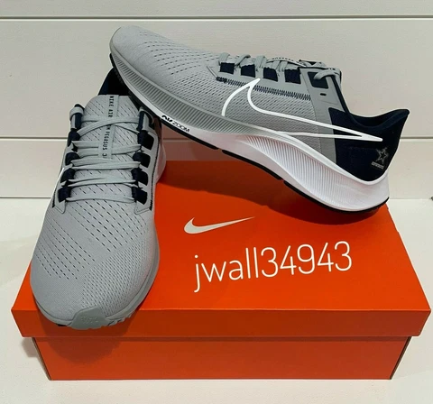 NEW Dallas Cowboys Nike NFL Air Zoom Pegasus 38 Running Shoe Sneaker Cover