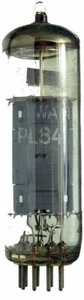 PL84 Pentode. Eine Vakuum-Elektronenröhre von Philips Miniwatt. ID19593 - Bild 1 von 3