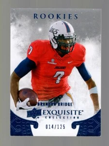 2014 Upper Deck Exquisite Brandon Bridge Rookies 2015 #/125 #ER-BB SOUTH ALABAMA - Bild 1 von 1