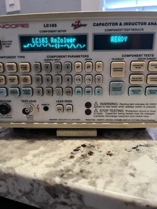 Sencore LC103 Capacitor and Inductor Analyzer Calibrated W Leads / Power Supply - Picture 1 of 3