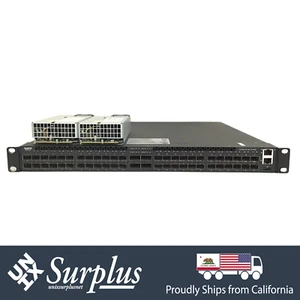 Commutateur 48 ports 10 Go SFP + Quanta T3048-LY8 ONIE Trident 2 2x bloc d'alimentation | 6x 40 GbE QSFP + - Photo 1/7