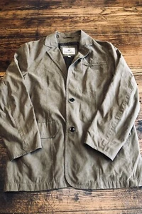 Rainforest L Men's Coat Lined Suede - Picture 1 of 12