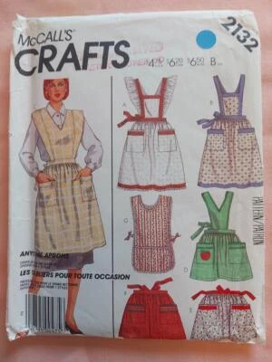 McCall's 2132 Misses' Anytime Aprons Pattern One Size - Image 1 of 2