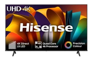 Hisense SMART 4K 55A6NTUK 55" Ultra HD HDR LED TV Amazon Alexa C Grade - Picture 1 of 5