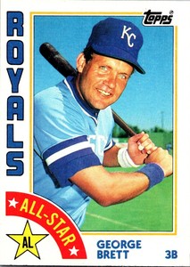 1984 Topps George Brett Kansas City Royals #399