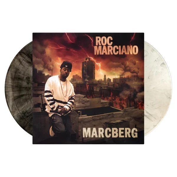 Roc Marciano - Marcberg 15th Anniversary CLEAR WHITE SMOKE COLOR Vinyl 2xLP NEW - Image 1 of 1