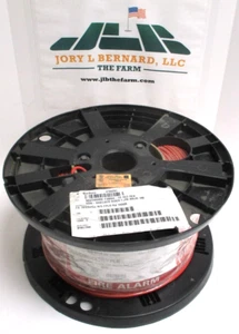 SOUTHWIRE TAPPAN, F50004-1A, RED 16/2 , 1000 FT WIRE, FIRE ALARM , SURPLUS - Picture 1 of 8