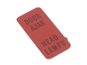 1972-1974 Corvette Door Ajar/Headlight Warning Lens - Foto 1 di 2