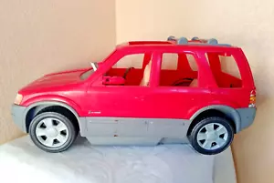 Barbie Ford Escape SUV grande auto giocattolo rossa bambola - Foto 1 di 5
