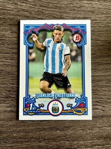 Gianluca Prestianni 1st Bowman Card - 2023 Topps Argentina Fileteado