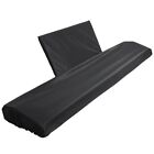 Piano Keyboard Dust-Cover for 88 Keys,with Music Sheet Stand Cover,Electric V9N9