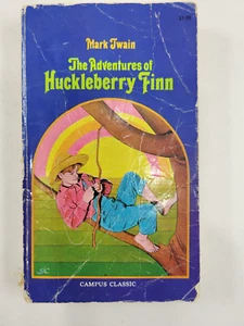 The Adventures of Huckleberry Finn By Mark Twain 1962 Vintage Paperback Book - Imagen 1 de 5