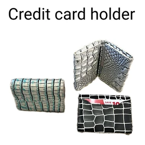 Raviani Crocodile Leather Wallet/Credit card or Business card Holder - Picture 1 of 45