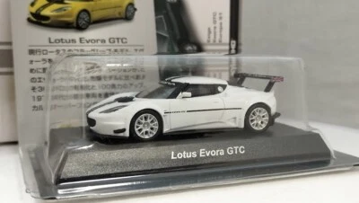 Modellino auto Kyosho 1/64 Lotus Evora GTC bianco pressofuso nuovo - Immagine 1 di 4