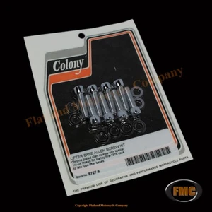 Colony 8727-8, Lifter Base Screw Kit, Polished Allen Head, Pre-1976 Cases - Bild 1 von 1
