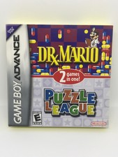 Dr. Mario & Puzzle League (Nintendo Game Boy Advance, 2005) GBA Complete