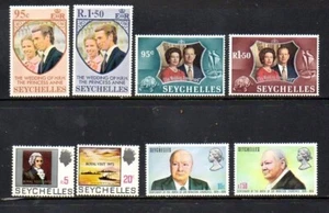 Seychelles Stamps - Scott #'s 297/446 - Unused - Picture 1 of 3