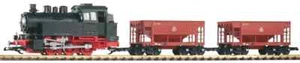 Piko G Scale 37100 DB (Deutsche Bahn) BR80 Ore Starter Set (G-Scale) 120V - Picture 1 of 2