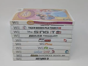 Lot of 10 Nintendo Wii Games - Various Condition - Tested & Working - Picture 1 of 1