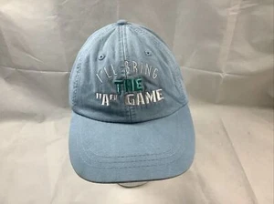 Blue Hat New “I’ll Bring The “A” Game” New With Tags Adjustable Cap With Tags - Picture 1 of 7