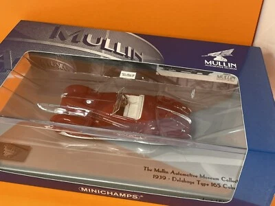 Delahaye Type 165 The Mullin 1/43 Eme Minichamps #437116130  - Photo 1/3