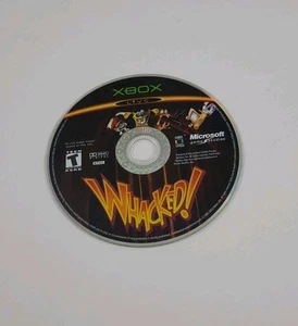 Whacked Video Game Microsoft Xbox Disc Only Used Good 2002 Rare USA No Case - Picture 1 of 2