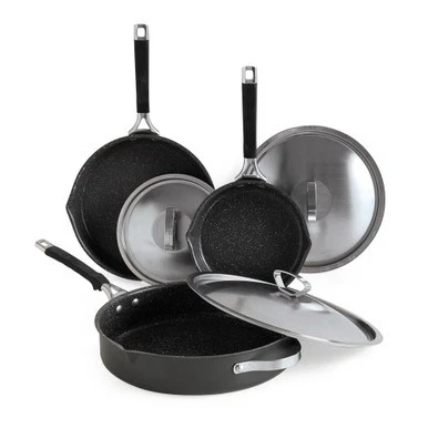 Nordic Ware Verde 6 Piece Ceramic Nonstick Skillet & Lid Set - Image 1 of 4