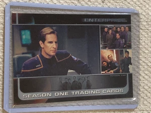 2002 Rittenhouse Star Trek Enterprise Season 1 Promo Card #P1 NM - Picture 1 of 2