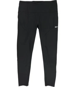 Reebok Womens Training Lux Tights Stretch Compression Athletic Pants - Picture 1 of 9