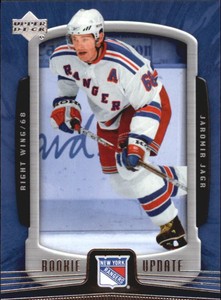 2005-06 Upper Deck Rookie Update Rangers Hockey Card #63 Jaromir Jagr