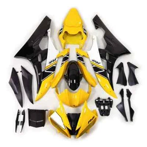 Fairing Kit For Yamaha YZF R6 2006 2007 ABS Injection Bodywork Yellow Black - Picture 1 of 10