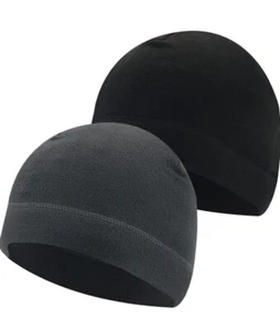 Cappello Invernale Beanie in Pile, 2 Pezzi, Sport Caldo Termico Uomo Donna Berretto - Foto 1 di 5