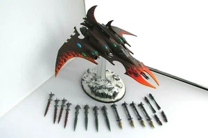Ciudadela / Warhammer 40k Plástico Caos Dark Eldar Razorwing Jet Fighter - Imagen 1 de 9