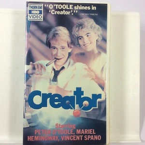 Thorn EMI VHS 1985 Creator Peter OToole Mariel Hemingway Vincent Spano  - Picture 1 of 12
