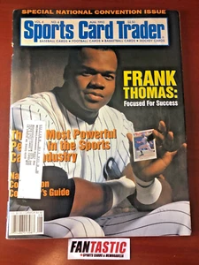 FRANK THOMAS Cover August 1993 Sports Card Trader Magazine Volume 4 Number 4 - Picture 1 of 2