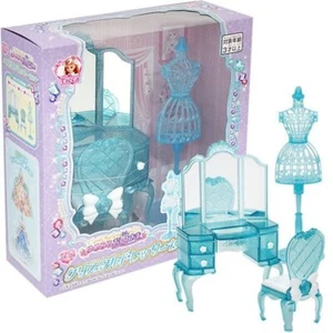 Takara Tomy Licca Chan Doll Accessory - LF-08 Princess Crystal Dresser Set - Picture 1 of 5
