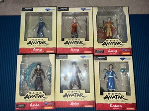 Juego de figuras de acción Diamond Select Toys Avatar The Last Airbender Zuko Aang Katara - Imagen 1 de 14