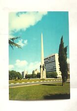 Postcard Montevideo Uruguay Obelisco Homenaje A Los Constituventes