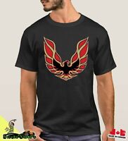 Trans Am 1976 -78  T/A Bird Logo years Red, Gold and Black T-shirt