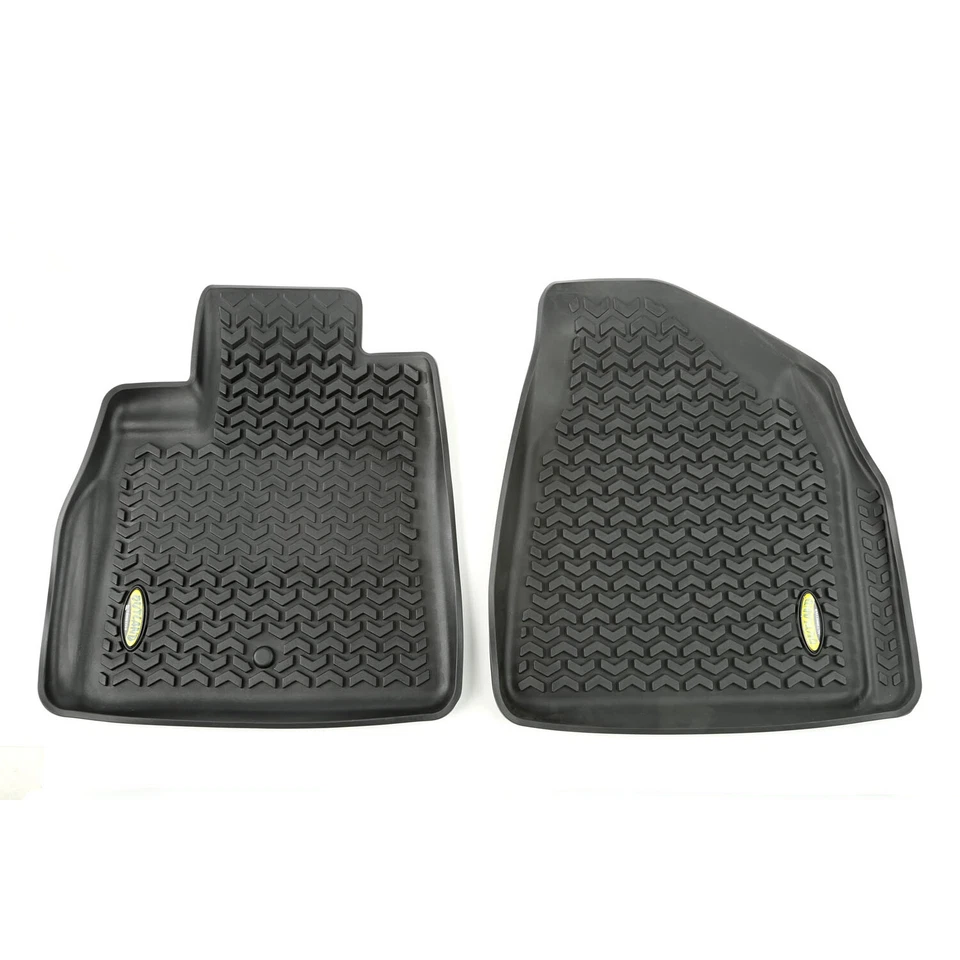 Se adapta a GM Arcadia Tarverse Enclave Outlook forros de piso negros delanteros 398290103 Foto 1 de 1