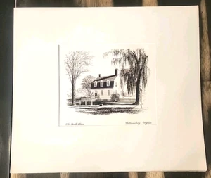 Colonial Williamsburg Print The Orrell House - Picture 1 of 7