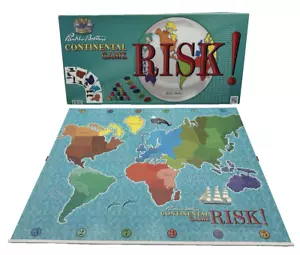 Risk Parker Brothers Continental Game 1959 First Edition Classic Reproduction - Picture 1 of 14